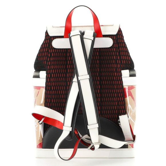 Christian Louboutin Explorafunk Backpack PVC and Leather - Picture 3 of 7